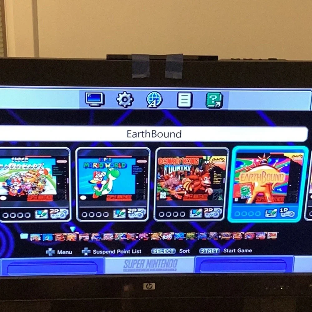 Super Nintendo SNES Mini Classic Edition Console 21 Games CLV-201 Tested